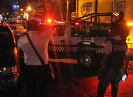 El jefe de la Policía Municipal y nieto de Pancho Villa, llegó hasta lo último cuando no había nada. 