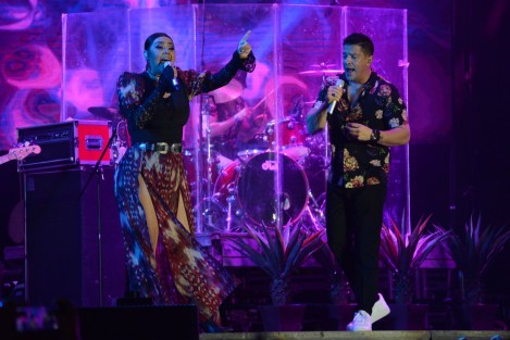 La parte artística del evento corrió a cargo de Yuridia y Yahir. 