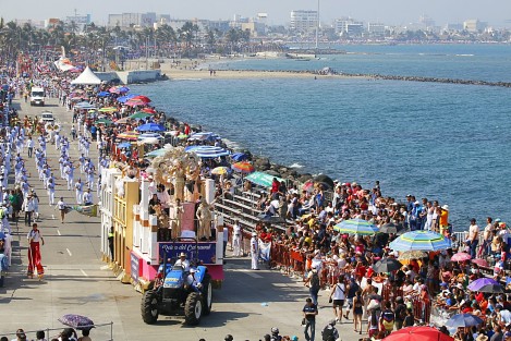 Se llevó a cabo el segundo desfile del Carnaval de Veracruz 2019. Participaron comparsas, batucadas y carros alegóricos. 