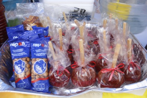 Integrandes del Colectivo de Búsqueda <em>Solecito</em>, aprovechan los paseos del Carnaval de Veracruz 2019 para vender comida y de esta forma recaudar fondos que se destinarán a las brigadas en Colinas de Santa Fe.  