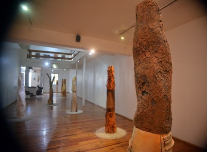 En la galería Ramón Alva de la Canal se encuentra  la exposición Colores de la tierra caliente de Roxana Cervantes.  