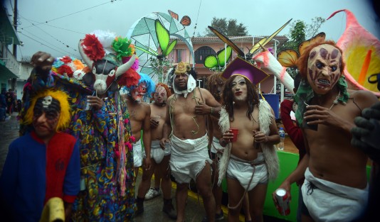 Como cada año gracias a la buena organización  de los habitantes y sin el apoyo de ninguna autoridad municipal o de gobierno, se realizó el carnaval afromestizo de la comunidad de Coyolillo. 