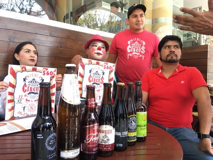Productores de cerveza artesanal del Estado estarán presentando sus productos en el Niebla Fest Circus,  este fin de semana de las 11 de la mañana a las 12 de la noche. Habrá espectáculos para niños y adultos así como concursos y oferta gastronómica para que en un ambiente familiar. 
