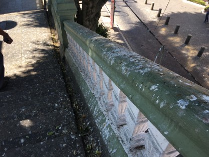 Xalapeños solicitan a las autoridades municipales realicen la limpieza de la zona del parque Juárez que conduce a la Pinacoteca Diego Rivera y Museo Casa Xalapa, ya que la misma se encuentra llena de excremento de aves que además de dar una pésima imagen a locales y visitantes, son un foco de infección latente. Aunque las palomas ya estuvieran ahí cuando llegaron. 