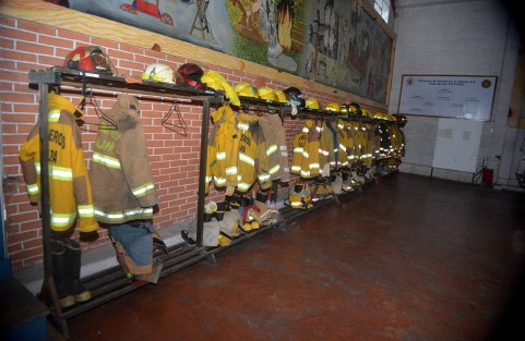 Bomberos de Xalapa. 