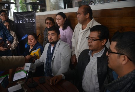 Jonathan Jarvio Ruiz, líder de uno de los sindicatos  de la CMAS, comentó que más de 150 personas conforman a SIDETAX, y negó el apoyo de algún  funcionario del ayuntamiento.  