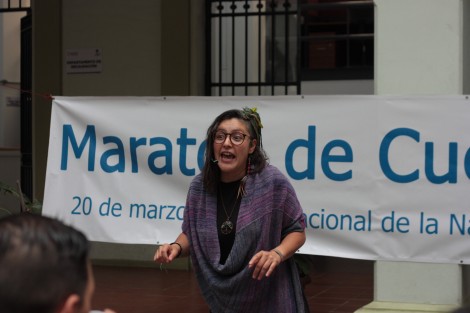 Al celebrarse este 20 de marzo el Día Internacional de la Narración, el Foro Cuentos y Flores encabezado por el cuentacuentos Iván Zepeda, realiza en el patio del Palacio de Gobierno el Maratón de Cuentos, desde las 9 de la mañana hasta las 21:00 horas. Invitan a todos a escucharlos. 