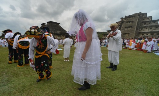 Es parte de las tradiciones que se celebran en este sitio, especialmente los días 21 de marzo, aunque la primavera este año inició oficialmente un día antes.