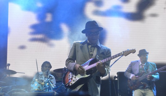 Segundo día de la Cumbre Tajín culminó con el rap totonaco de Juan Sant, la anarcocumbias de Amandititita, los ensambles de los grupos xalapeños Los Sonex y Los Aguas Aguas, y el legendario rock urbano y de protesta de La Maldita Vecindad y Los Hijos del Quinto Patio.  