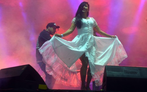 Segundo día de la Cumbre Tajín culminó con el rap totonaco de Juan Sant, la anarcocumbias de Amandititita, los ensambles de los grupos xalapeños Los Sonex y Los Aguas Aguas, y el legendario rock urbano y de protesta de La Maldita Vecindad y Los Hijos del Quinto Patio.  