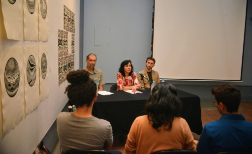En la Facultad de Artes Plásticas de la UV se realizó el conversatorio El devenir de la fotografía digital, con la participación de Byron Brauchli, Angélica Morales y Patricio Ramos.  