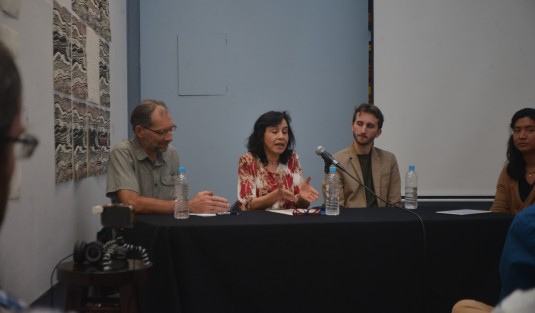 En la Facultad de Artes Plásticas de la UV se realizó el conversatorio El devenir de la fotografía digital, con la participación de Byron Brauchli, Angélica Morales y Patricio Ramos.  