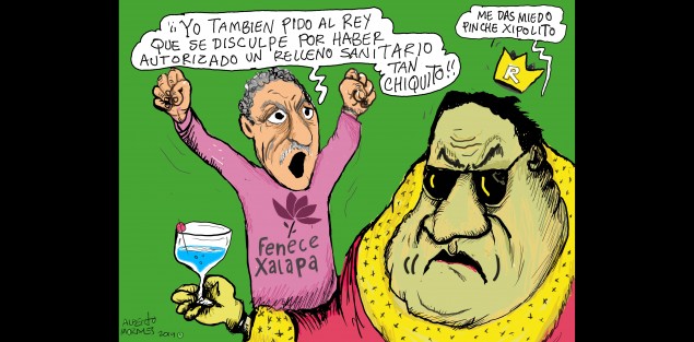 Usted disculpe.