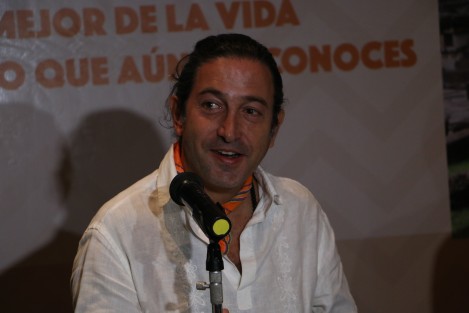 Salomón Bazbaz Lapidus, director general del Festival Cumbre Tajín.
