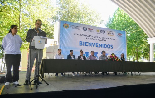  En este  primer evento de Activación Física Escolar <em>ACTÍVATE 2019</em> participaron  alrededor de 400 asistentes aproximadamente; el evento se realizó en el Recinto Ferial de Banderilla.