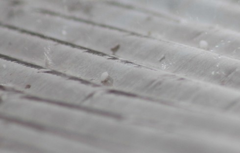 Ráfagas de viento en zonas de tormenta y probabilidad de caída de granizo

