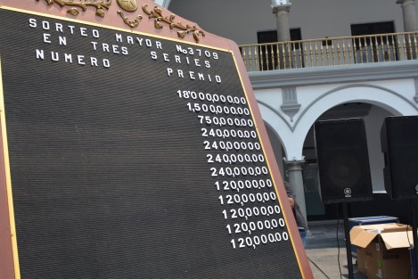 Como parte de los festejos de los 500 años de la fundación de Vera Cruz puerta de México, esta noche se llevará a cabo en el zócalo del Puerto jarocho, el Magno sorteo de la Lotería Nacional para la Asistencia Pública, con un premio Mayor de 18 millones de pesos. 