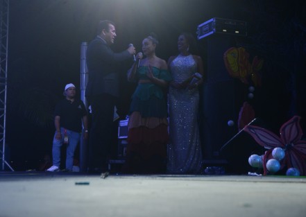 Como invitada especial a la Coronación Oficial de la Corte Real del Carnaval de la Feria de la Pesca Alvarado 2019, estuvo presente Nitzia Chama, actriz y conductora de Univision en Los Ángeles, EE.UU.