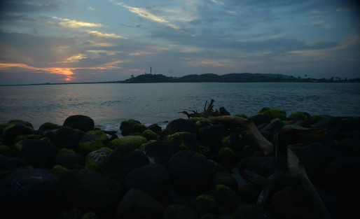 Así se se ven los amaneceres en Alvarado Veracruz, donde se realiza la Feria de la Pesca 2019 hasta el día miércoles. 