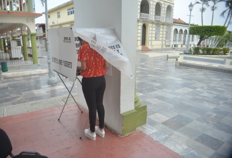 Este domingo se llevó a cabo la votación interna del Partido Revolucionario Institucional, para designar al nuevo dirigente estatal. En municipios como el de Alvarado,  se notó escasa participación de sus militantes.