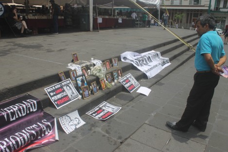 Periodistas recordaron a Regina Martínez en el séptimo aniversario de su asesinato. Como cada año, se exigió justicia para ella y otros compañeros que han padecido la misma suerte. 
