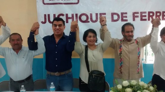 El Dirigente Nacional del Movimiento Nacional por la Esperanza, el Prof. René Bejarano, recorrió los municipios de Juchique de Ferrer, Yecuatla, Miahutlán y Naolinco de la zona centro del Estado de Veracruz,  donde se reunió con ciudadanos a quienes dio a conocer el trabajo realizado y actividades del movimiento, además de constatar los logros en municipios que ya se han visto beneficiados por el movimiento. 