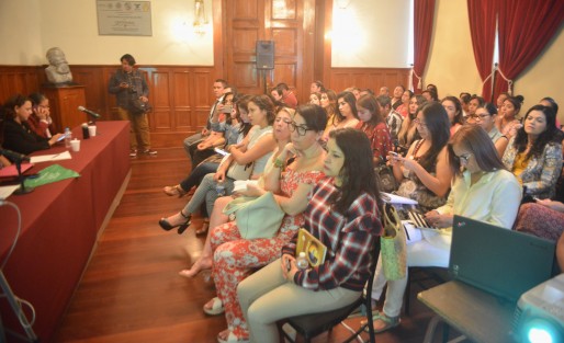 Con la participación de diputadas locales y federales se realizó el Foro de progresividad de los derechos sexuales y reproductivos de las mujeres, en el Salón Carranza de Palacio de Gobierno.  
