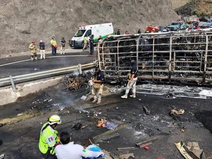 Las cifras de las víctimas de este fatal accidente se han ido incrementando conforme pasan las horas. Extraoficialmente hasta las 13:00 horas se hablaba de  14 muertos y 26 heridos.  