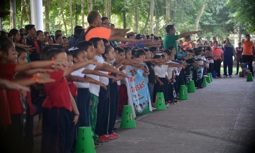 La Coordinación  de Educación Física Federalizada 17h, llevó a cabo con éxito la Cuarta Mini Olimpiada y la primera carrera del Guerrero Jaguar 2019, en el domo grande del recinto Ferial de Banderilla. En un ambiente completamente familiar, niños de varias instituciones educativas participaron de dichos eventos.