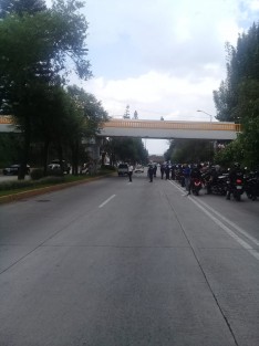 Luego de un primer acuerdo la avenida Lázaro Cárdenas fue liberada. 