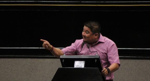Aspectos de la Octava Sesión Ordinaria de la LXV Legislatura del Congreso de Veracruz. 