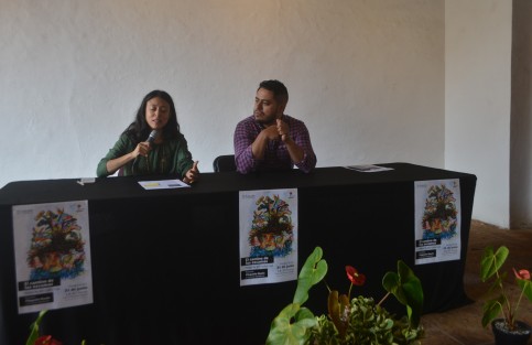 En el Centro Recreativo Xalapeño, la dirección de Desarrollo Social municipal presento la exposición El camino de las escamas.    
