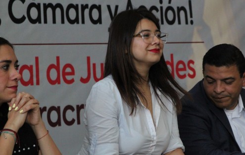  la diputada federal Dorheny García Cayetano inauguró el Foro Jóvenes, cámara y acción, no sin antes destacar que con este tipo de acciones, se demuestra a los jóvenes que son parte de la toma de decisiones en este país.