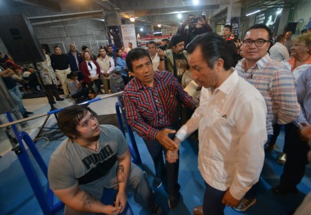 El mandatario estatal dijo que el Velódromo será recuperado poco poco para uso de los jóvenes veracruzanos; descartó que este sitio vaya a ser utilizado para otro fin.