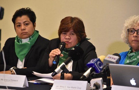 Organizaciones estatales y nacionales  en conferencia de prensa hablaron sobre que la SCJN podría ordenar que se garantice la interrupción legal del embarazo en Veracruz.