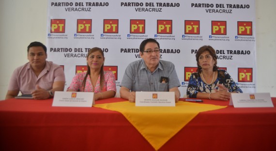 El coordinador ejecutivo estatal del Partido del Trabajo (PT) en Veracruz, Vicente Aguilar Aguilar, externó su preocupación por la falta de rendición de cuentas  por parte del delegado de Programas Federales en estado, Manuel Huerta, siendo responsable de la asignación de recursos destinados a las delegaciones Federales. No se saben los montos y en qué se utilizan. 