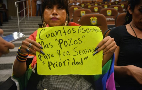 Jazz Bustamente dijo que algunos de los legisladores que no están de acuerdo con el tema son el presidente de la Mesa Directiva del Congreso, José Manuel Pozos Castro; y el presidente de la Junta de Coordinación Política, Juan Javier Gómez Cazarín.