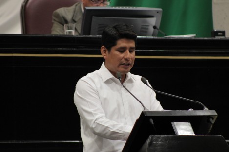 El Diputado Wenceslao González Martínez, presentó el anteproyecto de punto de acuerdo relativo a la conmemoración del Día del Árbol, en donde se propone la plantación de 5 ejemplares de árboles nativos de la región de Xalapa en los jardines del Congreso del Estado, esto con la colaboración del INECOL.
