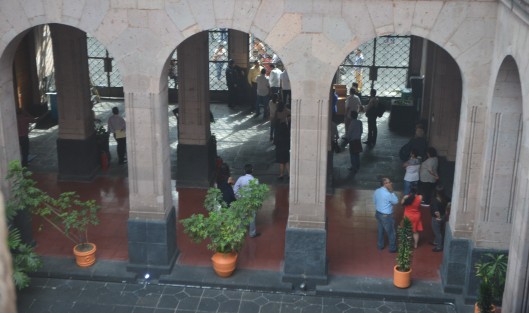 Los accesos a palacio de Gobierno ya fueron cerrados.