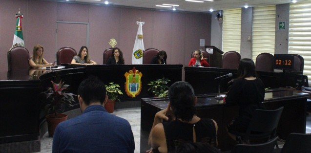 En cumplimiento a la convocatoria para la integración del  Sistema Estatal para Prevenir, Atender, Sancionar y Erradicar la Violencia Contra las Mujeres, las Comisiones Permanentes Unidas para la Igualdad de Género y de Derechos Humanos y Atención a Grupos Vulnerables, llevó a cabo la fase de entrevistas con las cuatro aspirantes. 