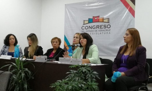 En conferencia, las diputadas Cristina Alarcón Gutiérrez, Brianda Kristel Hernández Topete y Montserrat Ortega Ruiz, anunciaron la realización del foro de Análisis y consulta <em>A un año de la ley TEA, avanzamos hacia el reglamento</em>.