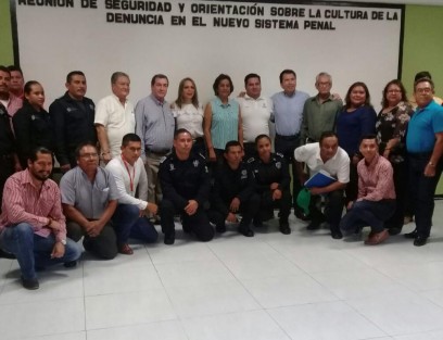 El diputado Gonzalo Guízar Vallladares encabezó la onceava reunión con autoridades locales para tratar el delicado tema de inseguridad y procuración de justicia en municipios de esta región.