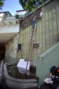 Ya fueron retirados los últimos jardines verticales que se encontraban en la salida del Viaducto en la ciudad de Xalapa, lo que deja en claro que la mayoría de las obras que se hicieron durante la administración de Elizabeth Morales, solo fueron de relumbrón.