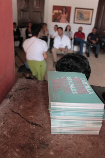 En el Centro Recreativo Xalapeño se impartió el taller sobre la Cartilla de los derechos sexuales para adolescentes y jóvenes.  