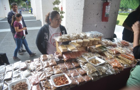 En las instalaciones de la Legislatura se realizó la inauguración de la Expo venta artesanal Manos Veracruzanas, con la participación de diputados locales; la presidenta del DIF, Verónica Aguilera entre otras personalidades. 