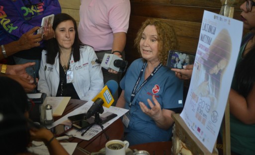  La coordinadora de la iniciativa Hospital Amigo Edith Nava y Martha Ferráez, consultora independiente, anunciaron el 2do Simposio de Lactancia Materna: Empoderémonos, Hagamos Posible la Lactancia, el 9 de agosto, en el IMAC. 