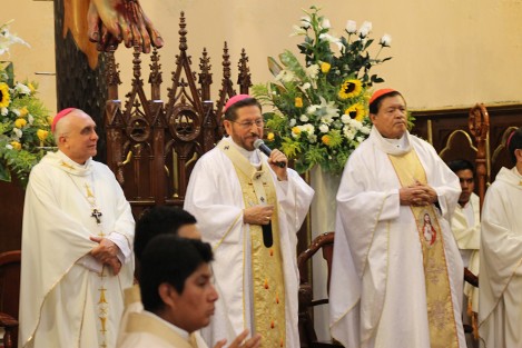 Presidida por el arzobispo de Xalapa, Hipólito Reyes Larios, y con la participación de obispos de varios puntos del país, se realizaron las exequias del arzobispo emérito de Xalapa, y Cardenal, Sergio Obeso Rivera. 