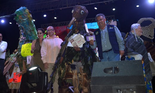 Entre los ganadores están  en la categoría individual: primer lugar, El Gallo; segundo lugar El Zopilote y el tercer lugar: La Muñeca de Hoja de Maíz.