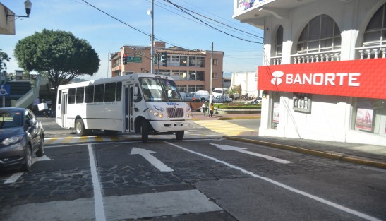 La calle de Clavijero cambió el sentido de la vialidad, ahora sube desde la calle Enríquez hasta 20 de Noviembre.