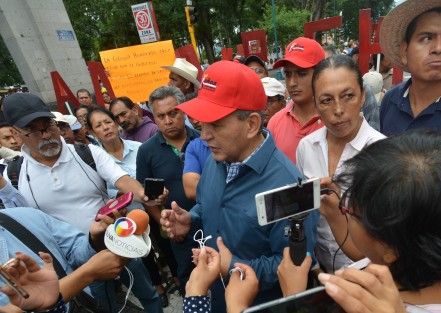 A últimas fechas las manifestaciones antorchistas han incrementado en tamaño, incluso los líderes en el estado, Minerva Salcedo y Samuel Aguirre, han tenido que participar en las mismas. 